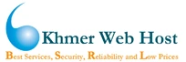 Khmer Web Host logo for reliable and affordable hosting services in Cambodia.